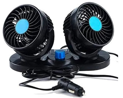 Turbo Ventilador Auto 360 Giratorio Graduable Portatil 12v